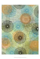 Scribble Graph II Framed Print