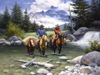 Clear Water Crossing by Jack Sorenson - various sizes