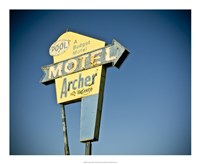Vintage Motel II Fine Art Print