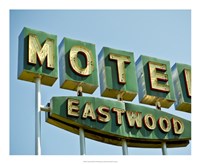 Vintage Motel III Fine Art Print