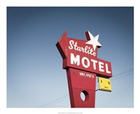 Vintage Motel VI Fine Art Print