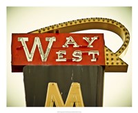 Vintage Motel VII Fine Art Print