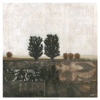 Global Landscape I Framed Print