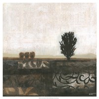 Global Landscape II Framed Print