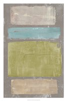 Panelled Colors II Framed Print