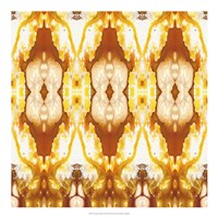 Watercolor Quilt I Framed Print