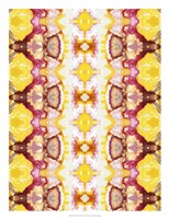 Watercolor Quilt VI Framed Print