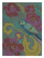 Peony Chintz II Fine Art Print