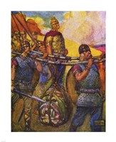 Stories of Beowulf Head of Grendel Fine Art Print