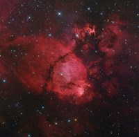 NGC 896 in the Heart Nebula in Cassiopeia Fine Art Print