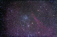 Open cluster Messier 38 in the constellation Auriga Fine Art Print