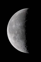 23 day old waning moon Fine Art Print