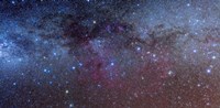 The constellations of Puppis and Vela in the southern Milky Way Fine Art Print