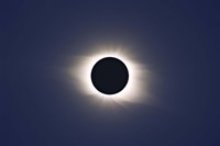 Total eclipse of Sun Fine Art Print