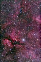 Sadr region of Cygnus around Gamma Cygni Fine Art Print