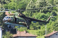 Bulgarian Air Force Mi-17 helicopter, Bulgaria Fine Art Print