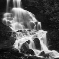 Roasto Waterfall in Nordland, Norway Fine Art Print
