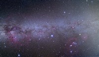 Mosaic of the southern Milky Way from Orion to Vela Fine Art Print
