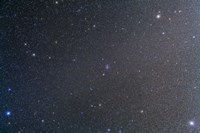 The constellation of Cancer with nearby deep sky objects Fine Art Print