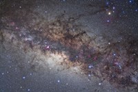 The center of the Milky Way through Sagittarius and Scorpius Fine Art Print