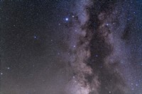 Aquila constellation and the Serpens-Ophiuchus double cluster Fine Art Print