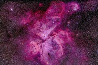 The Carina Nebula in the southern sky Fine Art Print