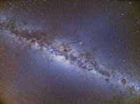 Full frame view of the Milky Way from horizon to horizon Fine Art Print