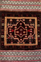 Africa, Tanzania, Zanzibar, Stone Town. Close-up of hand-made carpet. Fine Art Print