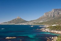 Camps Bay and Clifton area, view of the backside of Lion's Head, Cape Town, South Africa Fine Art Print