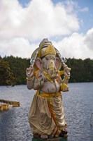 Hindu Shivaratri temple, Mauritius Fine Art Print