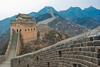 China, Hebei, Luanping, Chengde. Great Wall of China Fine Art Print