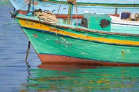 Fishing boats in the Harbor of Alexandria, Egypt Fine Art Print