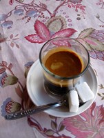 Cafe, Marrakech, Morocco Fine Art Print