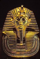 Gold Death Mask, Cairo, Egypt Fine Art Print