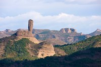 Bangchui (Wood Club) Mountain, Chengde, Hebei, China Fine Art Print