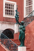 Entryway at Governor's Palace, Mozambique Island, Mozambique Fine Art Print