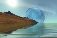 Ripple Reflections on a Water World Fine Art Print