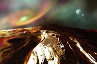 Landscape of an Alien Planet Fine Art Print