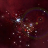 Nebular clouds, gases and stellar matter bring on the birth of stars Fine Art Print