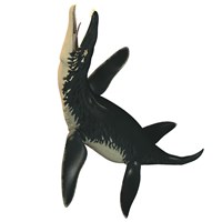 Liopleurodon, a large carnivorous marine reptile Fine Art Print