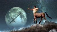 Sagittarius is the ninth astrological sign of the Zodiac Fine Art Print