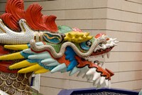 Dragon Head, Goddess of Mercy temple, Hong Kong Fine Art Print