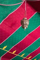 MOROCCO, Draa Valley, ZAGORA, Moroccan Dinner Tent Fine Art Print