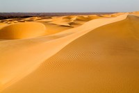 Mauritania, Adrar, Amatlich, View of the desert Fine Art Print