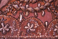 Inlaid Shells on Walls, Morocco Fine Art Print