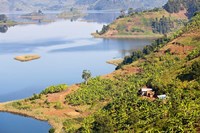 Lake Mutanda near Kisoro, Uganda Fine Art Print