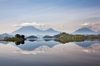 Lake Mutanda near Kisoro, Virunga Volcanoes, Uganda Fine Art Print