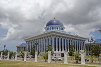 Parliament, legislative assembly building, Bandar Seri Begawan, Brunei, Borneo Fine Art Print