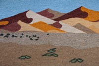 Namibia, Swakopmund. Karakulia, wool textiles Fine Art Print
