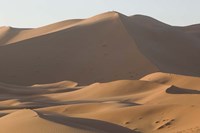 MOROCCO, Tafilalt, MERZOUGA: Erg Chebbi Dunes Fine Art Print